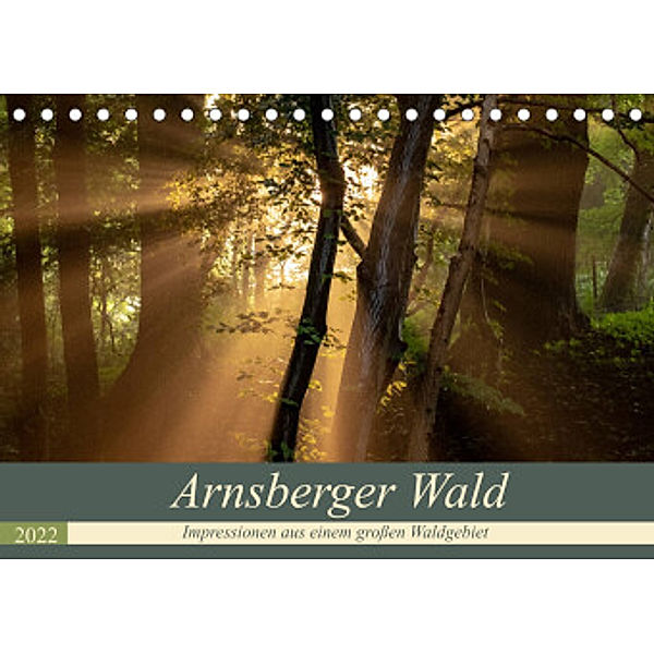 Arnsberger Wald (Tischkalender 2022 DIN A5 quer), Dr. Franz Josef Hering