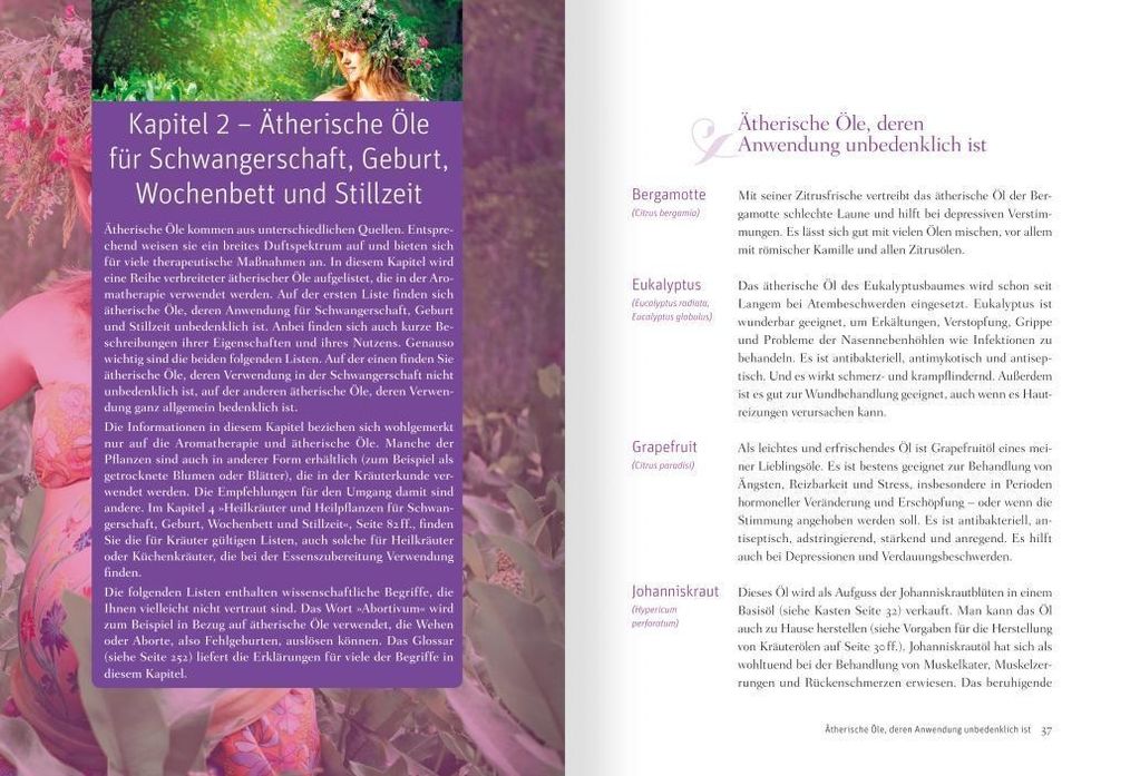 Aromatherapie und Heilpflanzen für Schwangerschaft, Geburt und Stillzeit  Buch