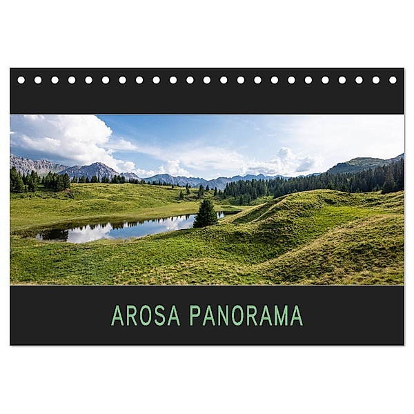 Arosa Panorama (Tischkalender 2024 DIN A5 quer), CALVENDO Monatskalender, Stefanie und Philipp Kellmann