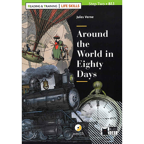 Around the World in Eighty Days, w. Audio-CD, Jules Verne