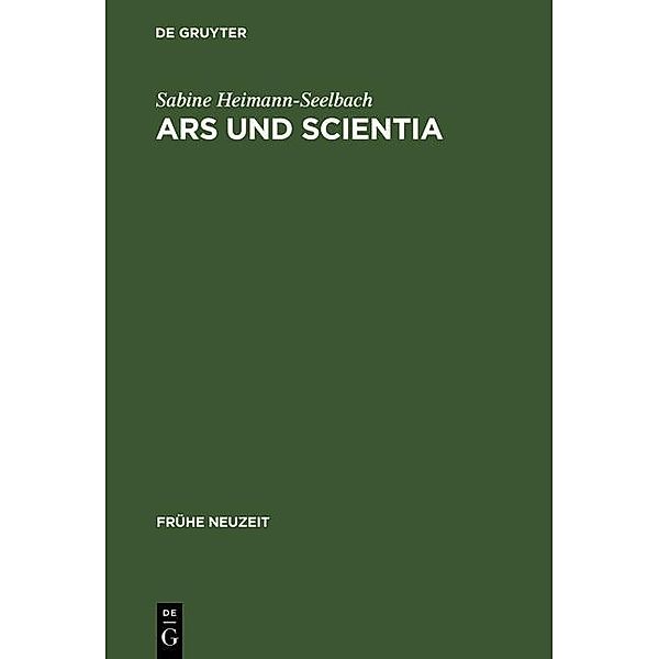 Ars und Scientia / Frühe Neuzeit Bd.58, Sabine Heimann-Seelbach