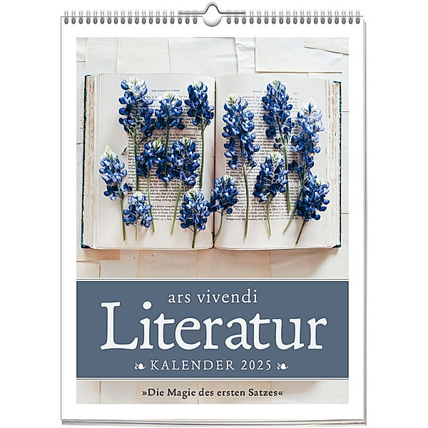 ars vivendi Literatur Kalender 2025, ars vivendi Verlag