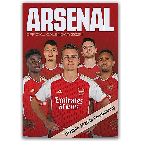 Arsenal London FC 2025 - A3-Posterkalender, Danilo