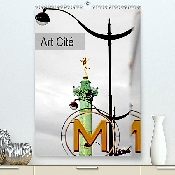 Art Cité (Premium, hochwertiger DIN A2 Wandkalender 2023, Kunstdruck in Hochglanz), Patrice Thébault