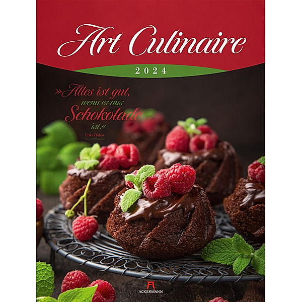 Art Culinaire Kalender 2024, Ackermann Kunstverlag