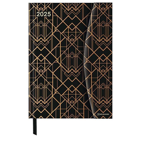 Art Deco 2025 - Diary - Buchkalender - Taschenkalender - 16x22