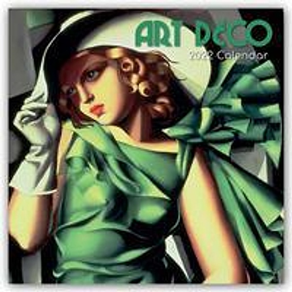 Art Deco - Kunst 2022 - 16-Monatskalender, The Gifted Stationery Co. Ltd