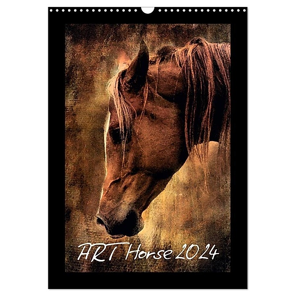 Art Horse 2024 (Wandkalender 2024 DIN A3 hoch), CALVENDO Monatskalender, Sabine Peters