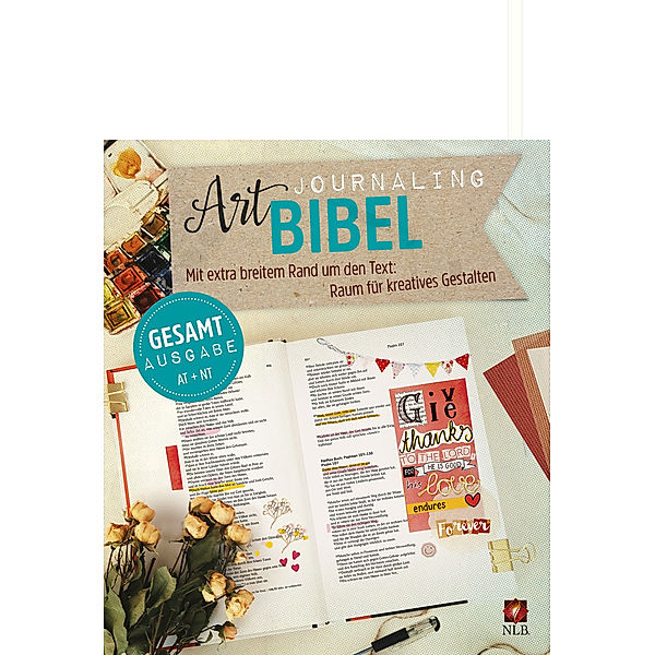 Art Journaling Bibel, Neues Leben Bibel, NLB, Gesamtausgabe