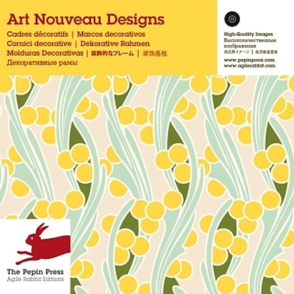 Art Nouveau Designs, w. CD-ROM, Pepin van Roojen