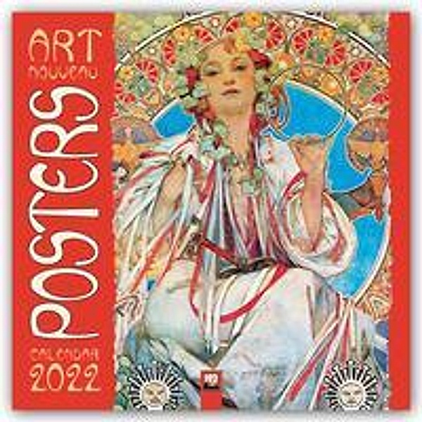 Art Nouveau Posters - Jugendstil 2022, Flame Tree Publishing