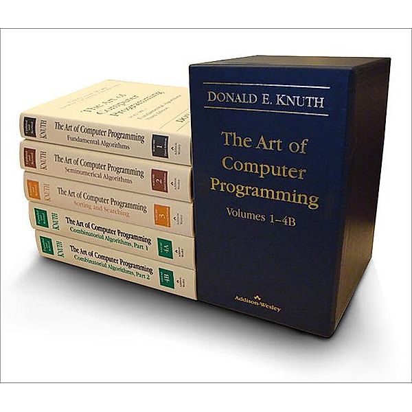 Art of Computer Programming, The, Volumes 1-4B, Boxed Set, Donald Knuth, Donald E. Knuth