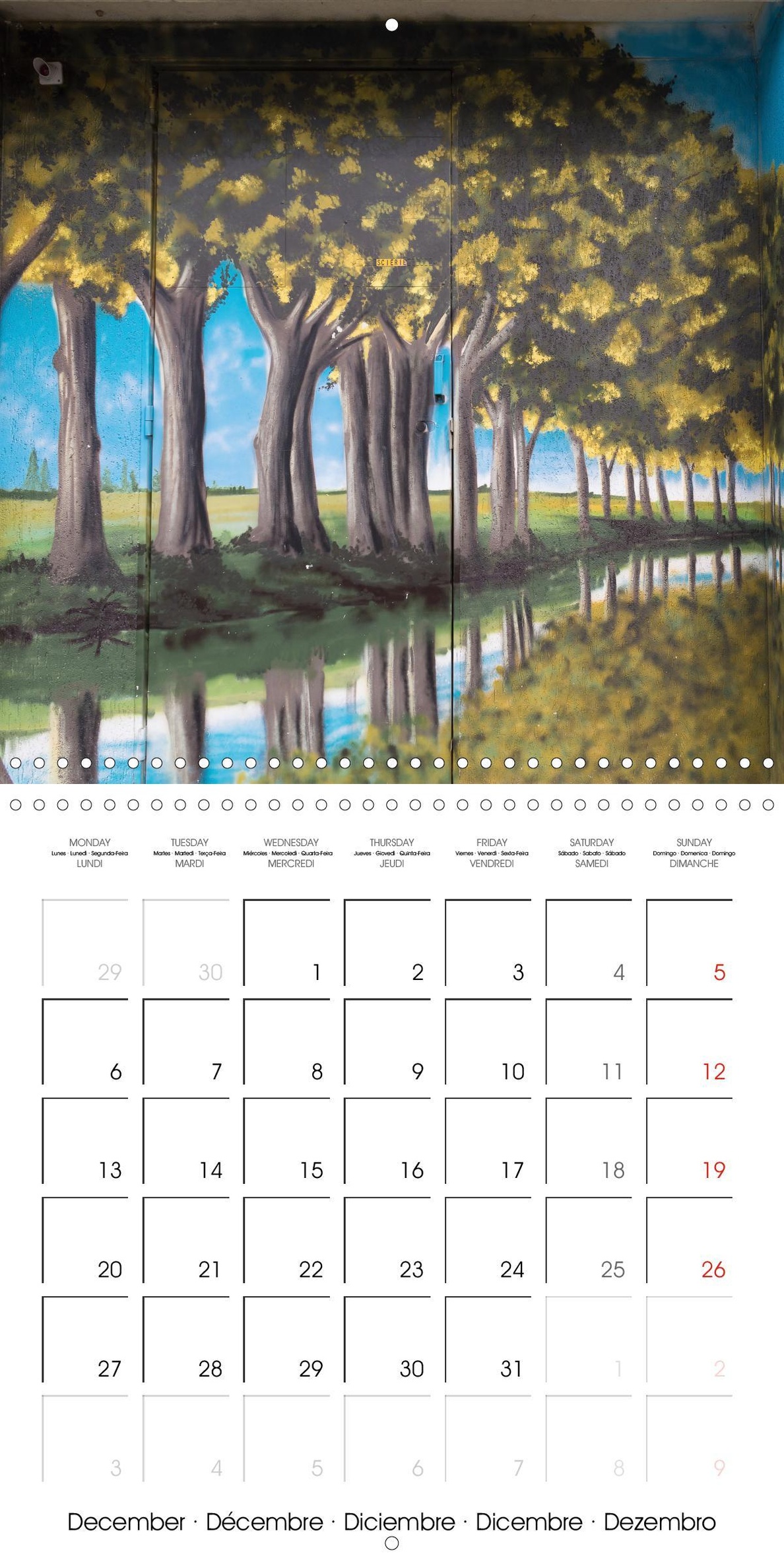 Art Pictural de Bois le Roi Calendrier mural 2021 300 × 300 mm Square -  Kalender bestellen