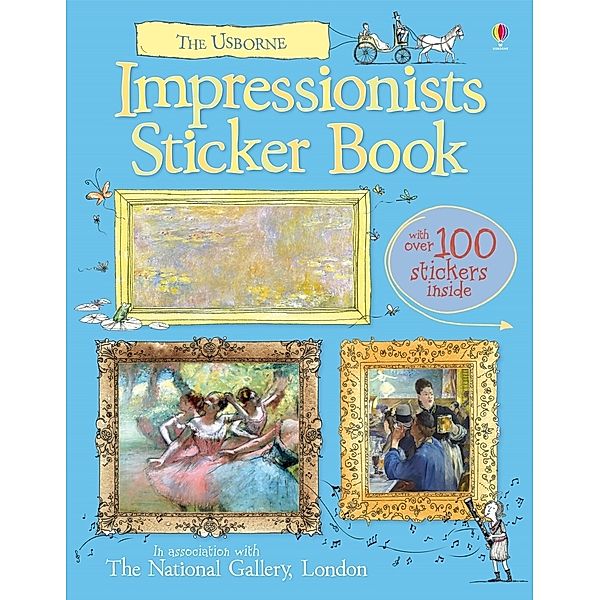 Art Sticker Books / Impressionists Sticker Book, Kate Davies, Sarah Courtauld