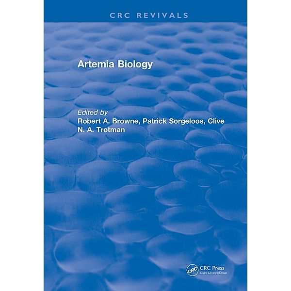 Artemia Biology, Robert A. Browne