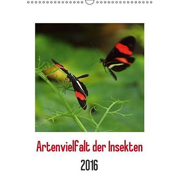 Artenvielfalt der Insekten (Wandkalender 2016 DIN A3 hoch), Dagmar Laimgruber