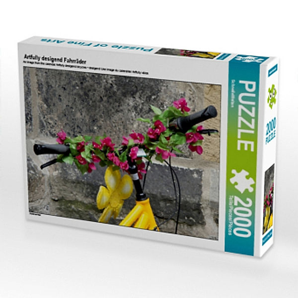 Artfully desigend Fahrräder (Puzzle), SchnelleWelten