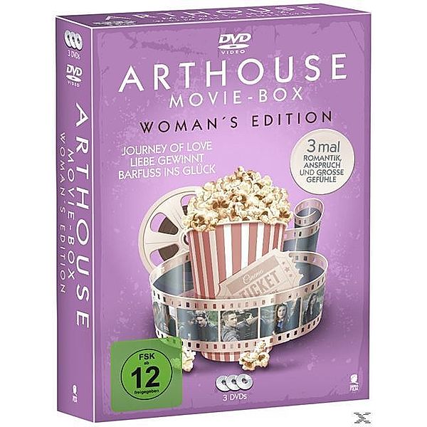 Arthouse - Movie Box: Womans Edition (Barfuss ins Glück + Liebe Gewinnt + Journey Of Love)