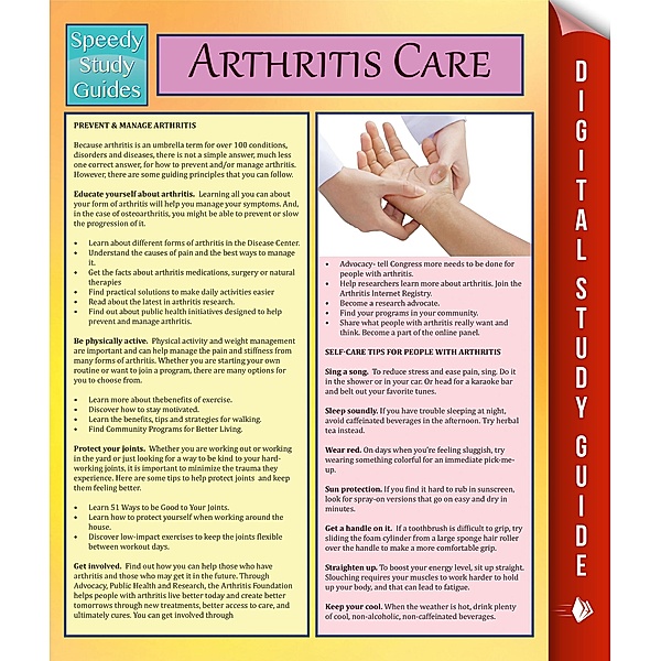 Arthritis Care / Dot EDU, Speedy Publishing