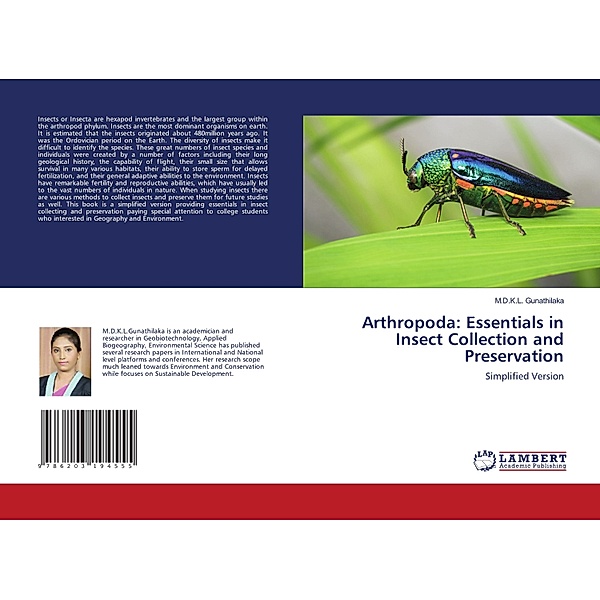 Arthropoda: Essentials in Insect Collection and Preservation, M.D.K.L. Gunathilaka