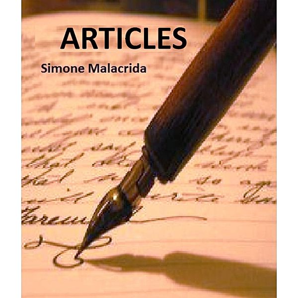 Articles, Simone Malacrida