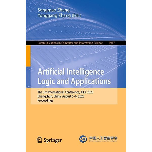 Artificial Intelligence Logic and Applications / Communications in Computer and Information Science Bd.1917