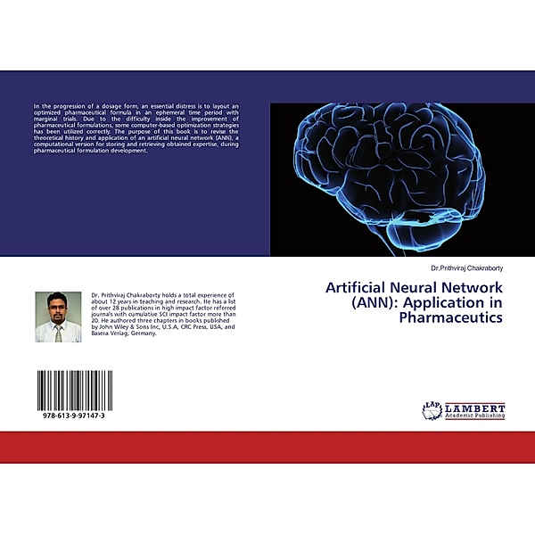 Artificial Neural Network (ANN): Application in Pharmaceutics, Prithviraj Chakraborty