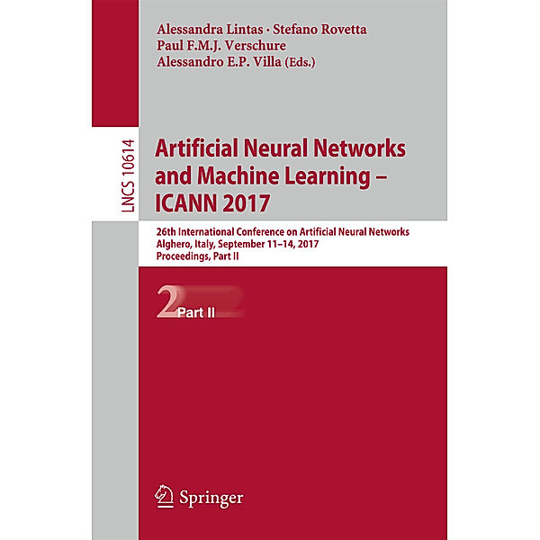 Artificial Neural Networks and Machine Learning - ICANN 2017