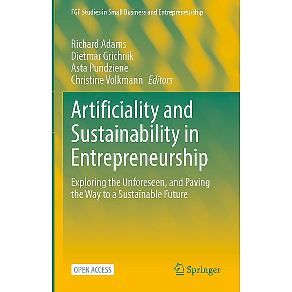 Artificiality and Sustainability in Entrepreneurship