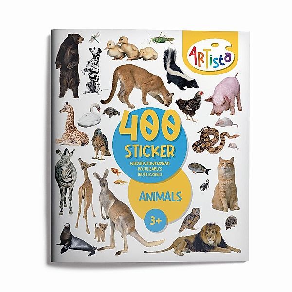 ARTISTA - Stickerbuch Tiere