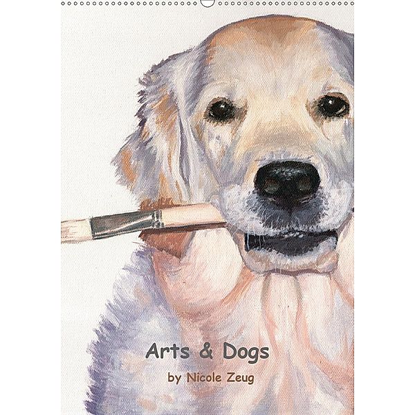 Arts & Dogs (Wandkalender 2020 DIN A2 hoch), Nicole Zeug