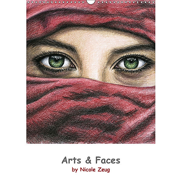 Arts & Faces (Wandkalender 2019 DIN A3 hoch), Nicole Zeug