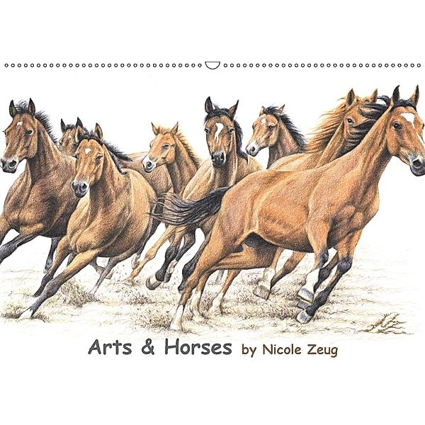 Arts & Horses (Wandkalender 2018 DIN A2 quer), Nicole Zeug