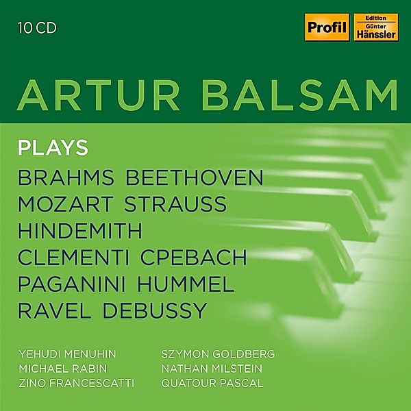 Artur Balsam Plays Brahms,Beethoven,Mozart,..., A. Balsam