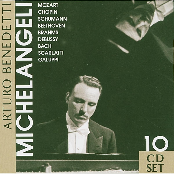 Arturo Benedetti Michelangeli, 10 CDs, Arturo Benedetti Michelangeli