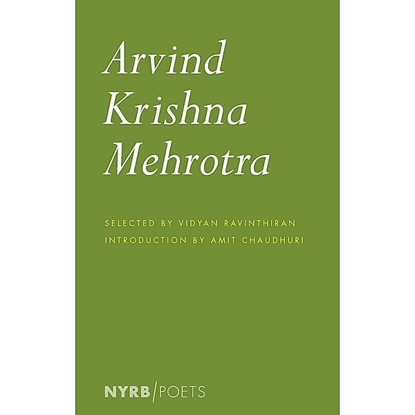 Arvind Krishna Mehrotra, Arvind Krishna Mehrotra