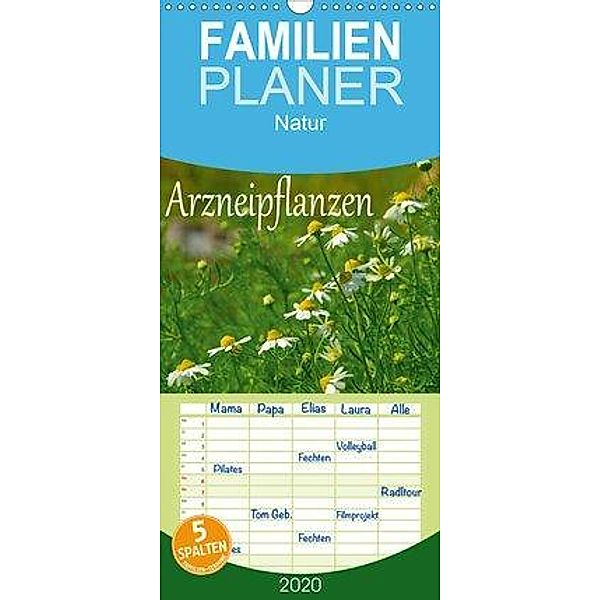 Arzneipflanzen - Familienplaner hoch (Wandkalender 2020 , 21 cm x 45 cm, hoch)