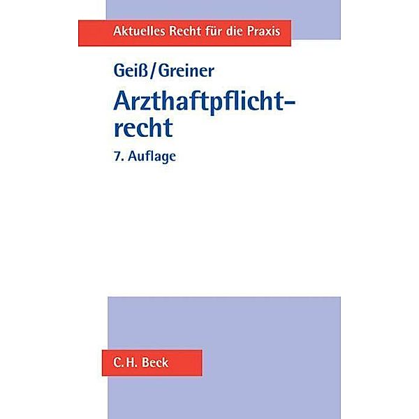 Arzthaftpflichtrecht