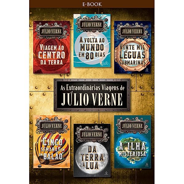 As extraordinárias viagens de Júlio Verne / Clássicos da literatura mundial, Júlio Verne