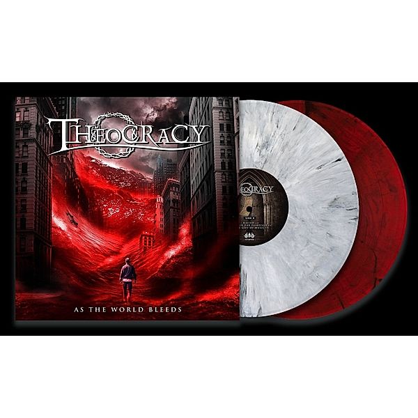 As The World Bleeds (2lp White/Black Marble+Bloo (Vinyl), Theocracy