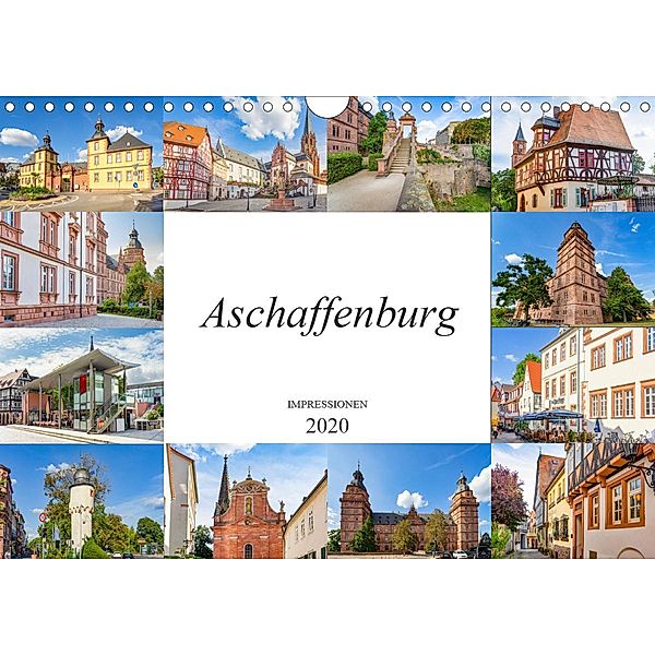 Aschaffenburg Impressionen (Wandkalender 2020 DIN A4 quer), Dirk Meutzner