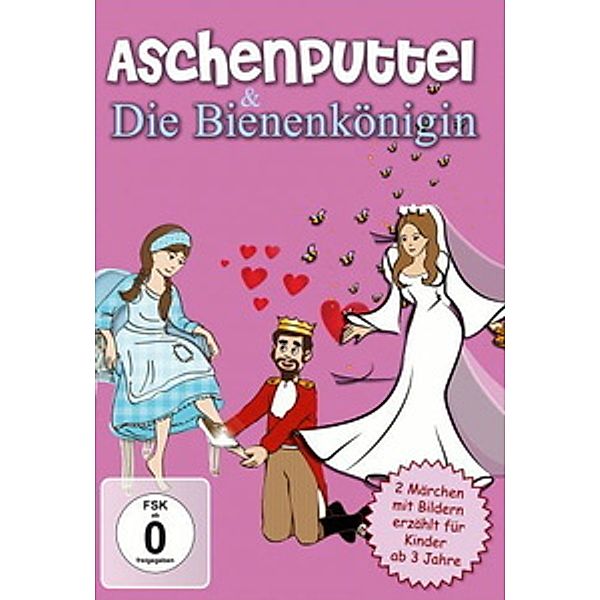 Aschenputtel / Die Bienenkönigin, DVD-Bilderbuch