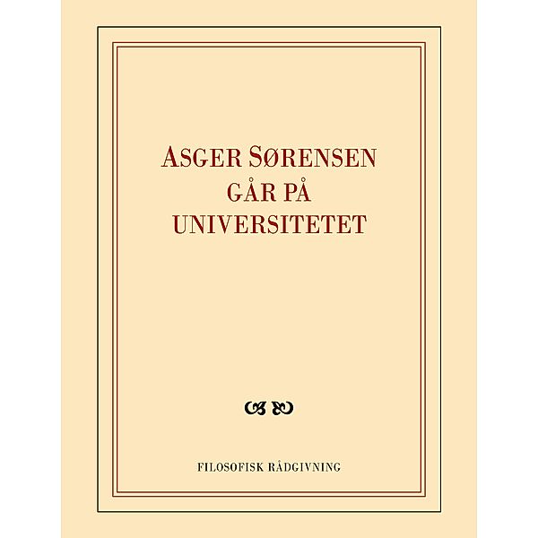 Asger Sørensen går på universitetet, Asger Sørensen