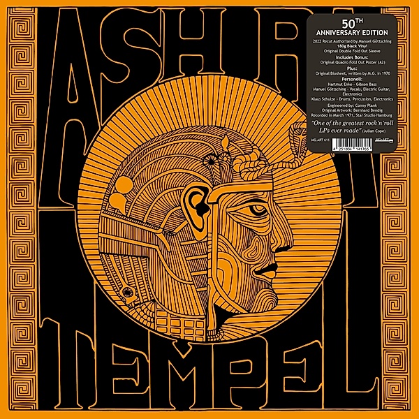 Ash Ra Tempel (Black Lp,50th Anniversary) (Vinyl), Ash Ra Tempel