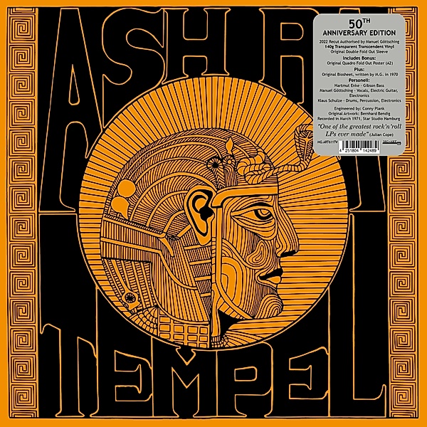 Ash Ra Tempel (Ltd Transparent Lp,50th Anniversar (Vinyl), Ash Ra Tempel
