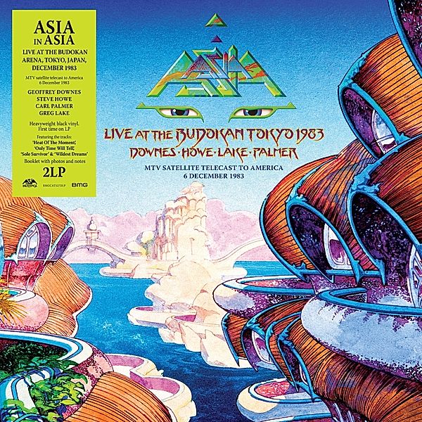 Asia In Asia - Live At The Budokan,Tokyo,1983 (2 LPs) (Vinyl), Asia