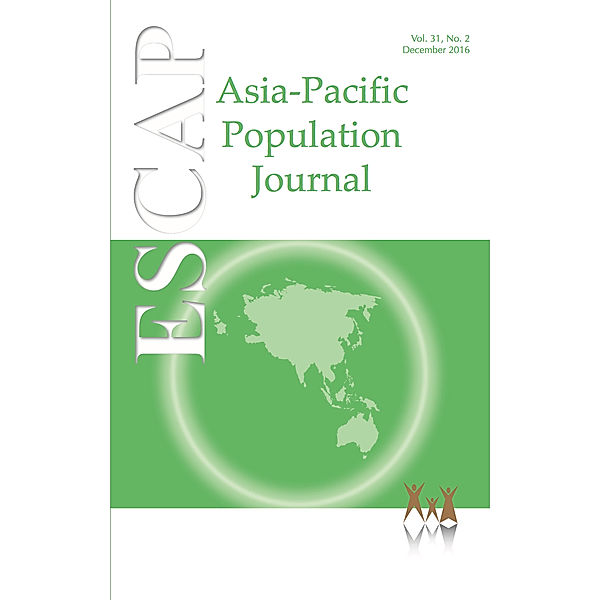 Asia-Pacific Population Journal: Asia-Pacific Population Journal, Vol. 31 No. 2, December 2016