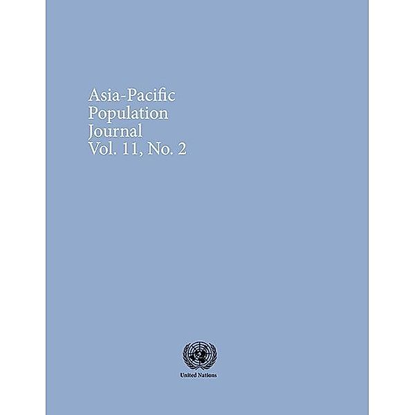 Asia-Pacific Population Journal, Vol.11, No.2, June 1996 / United Nations