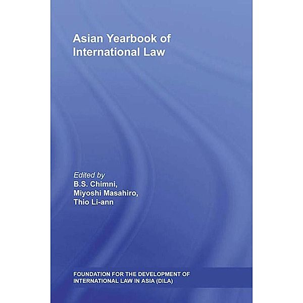 Asian Yearbook of International Law