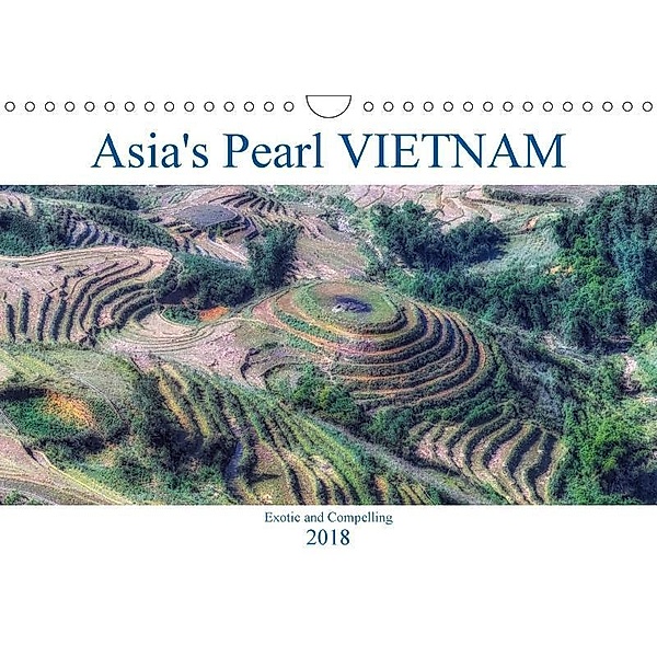 Asia's Pearl Vietnam (Wall Calendar 2018 DIN A4 Landscape), Joana Kruse
